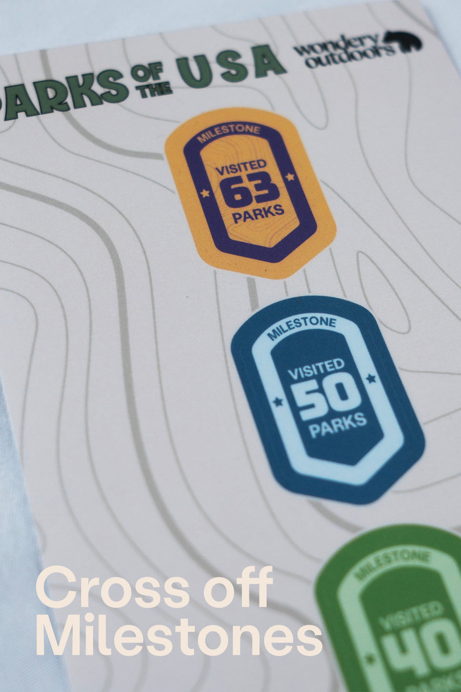 Parks of the USA Map