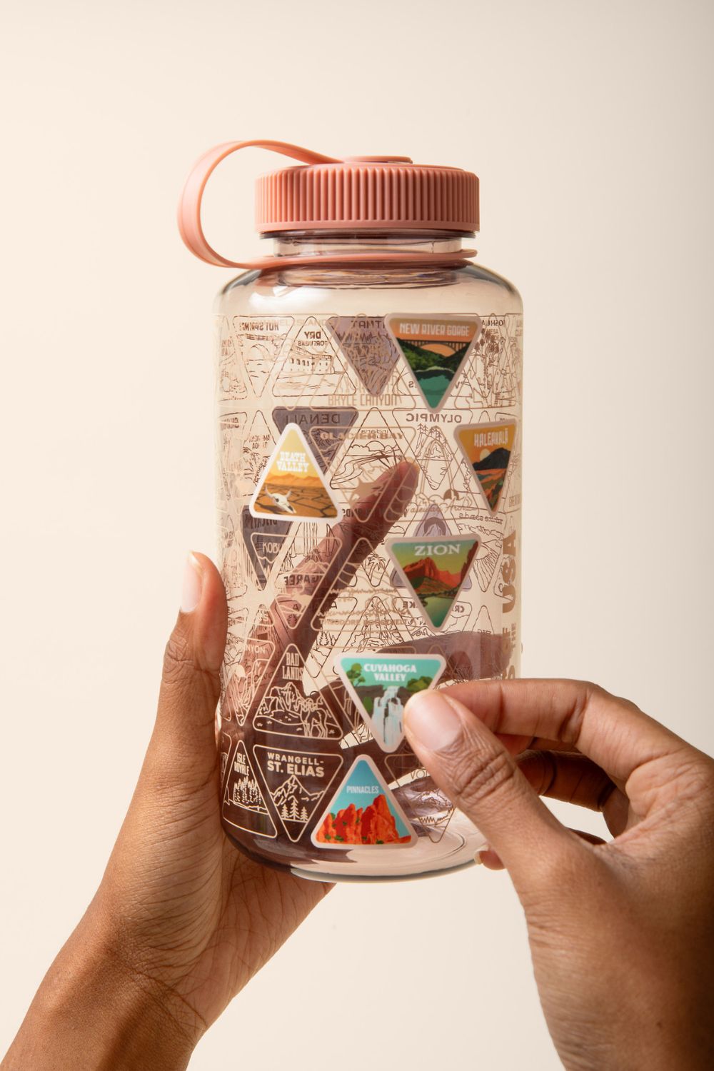 The Original Parks of the USA Wide Mouth Adventure Bucket List Bottle