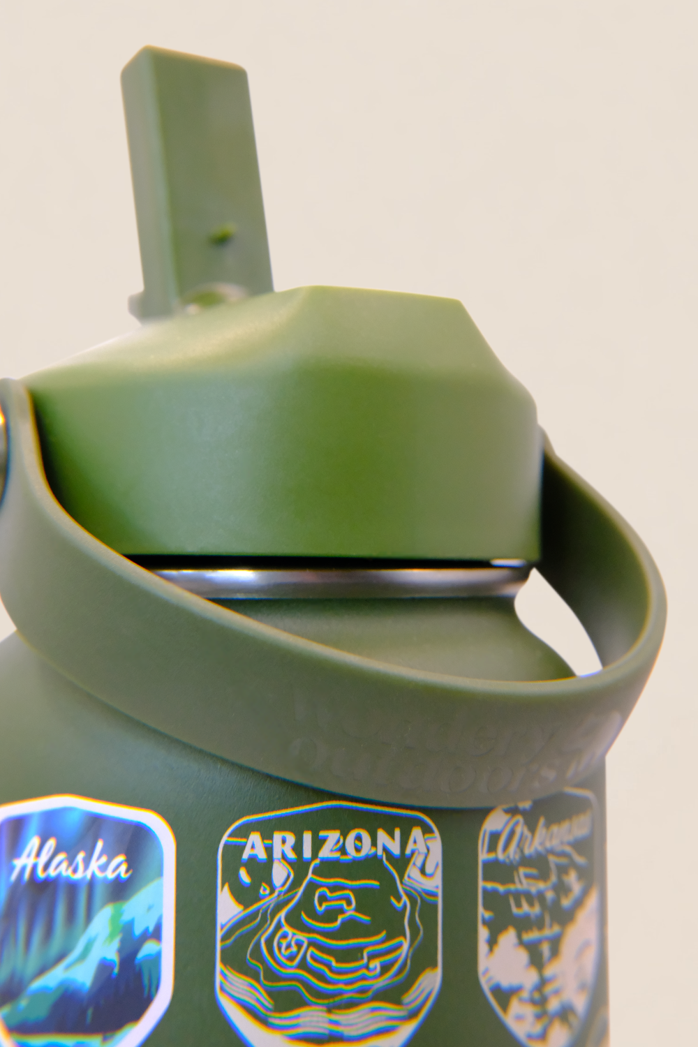 Fifty States Bucket List Water Bottle