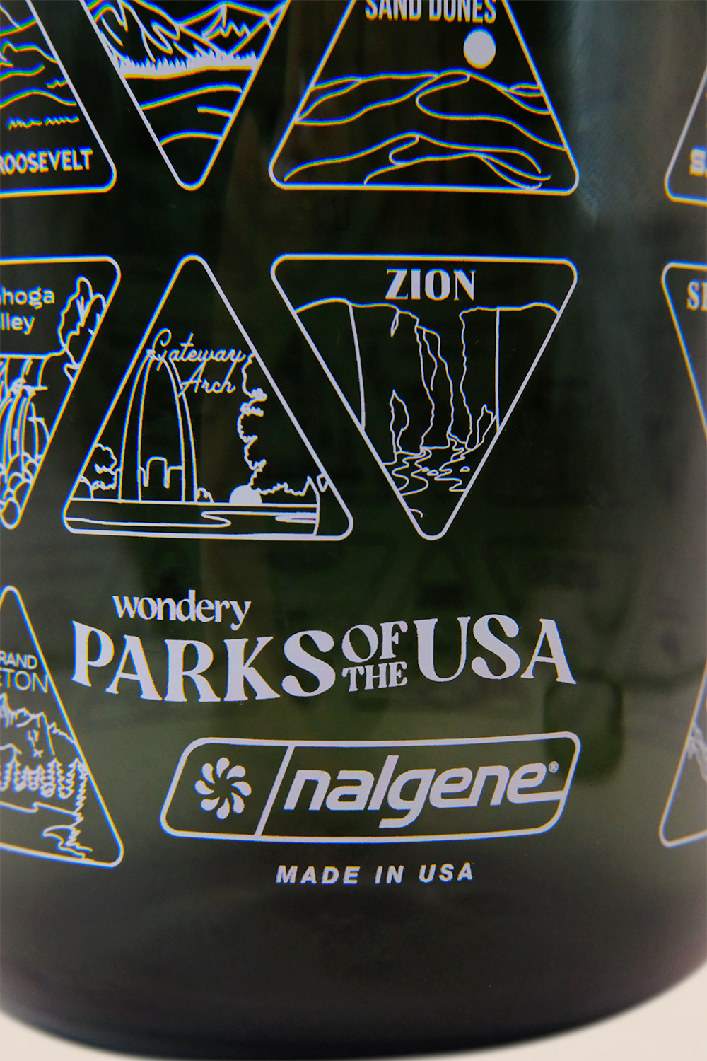 The Original Parks of the USA x Nalgene Bucket List Bottle