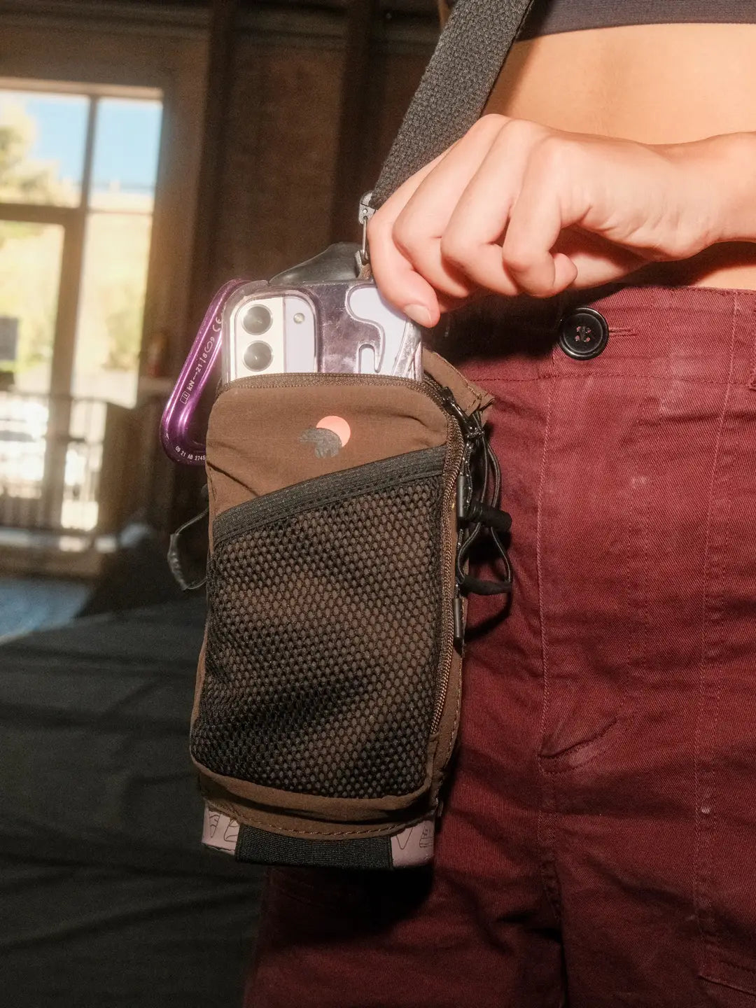 Scout Water Bottle Sling | Chocolate