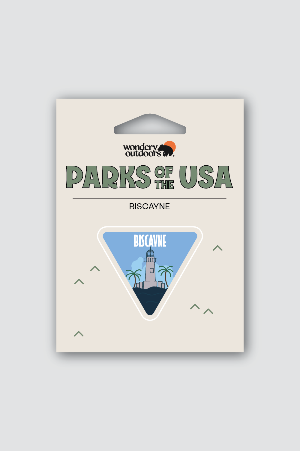 #national park_biscayne _USA National Parks souvenir sticker gift sets