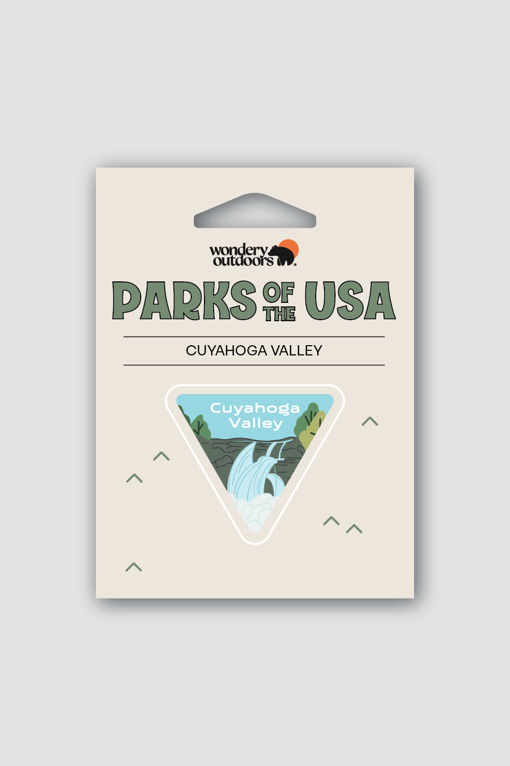#national park_cuyahoga valley _USA National Parks souvenir sticker gift sets