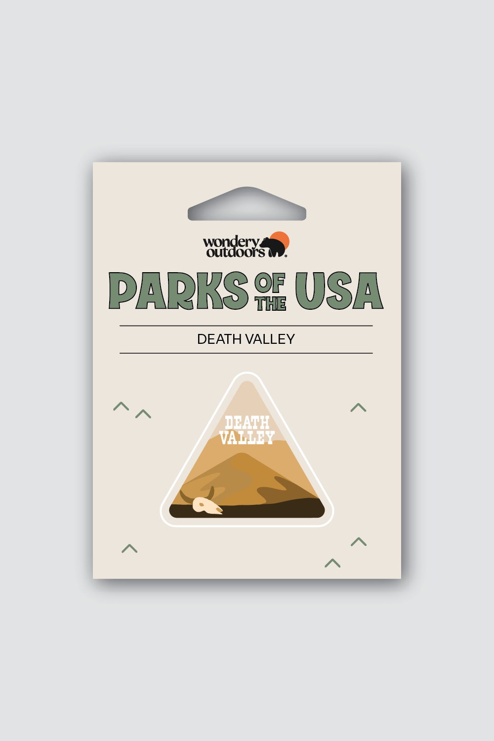 #national park_death valley _USA National Parks souvenir sticker gift sets