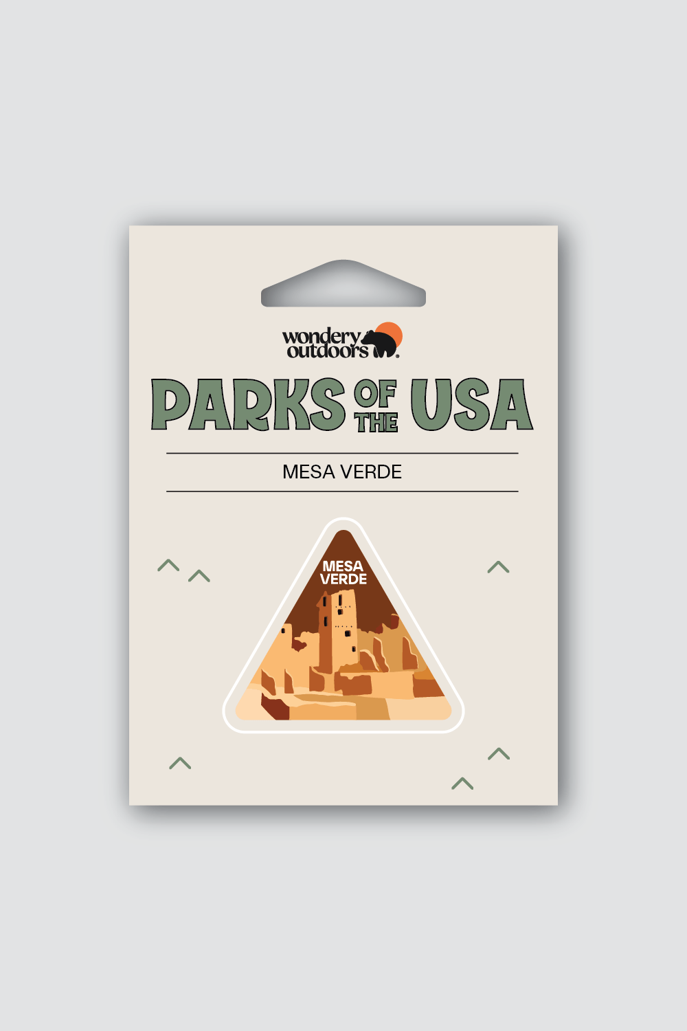 #national park_mesa verde _USA National Parks souvenir sticker gift sets