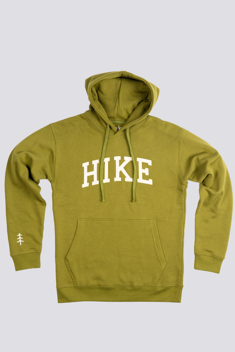 green pullover outdoor hoodie with pockets #color_matcha