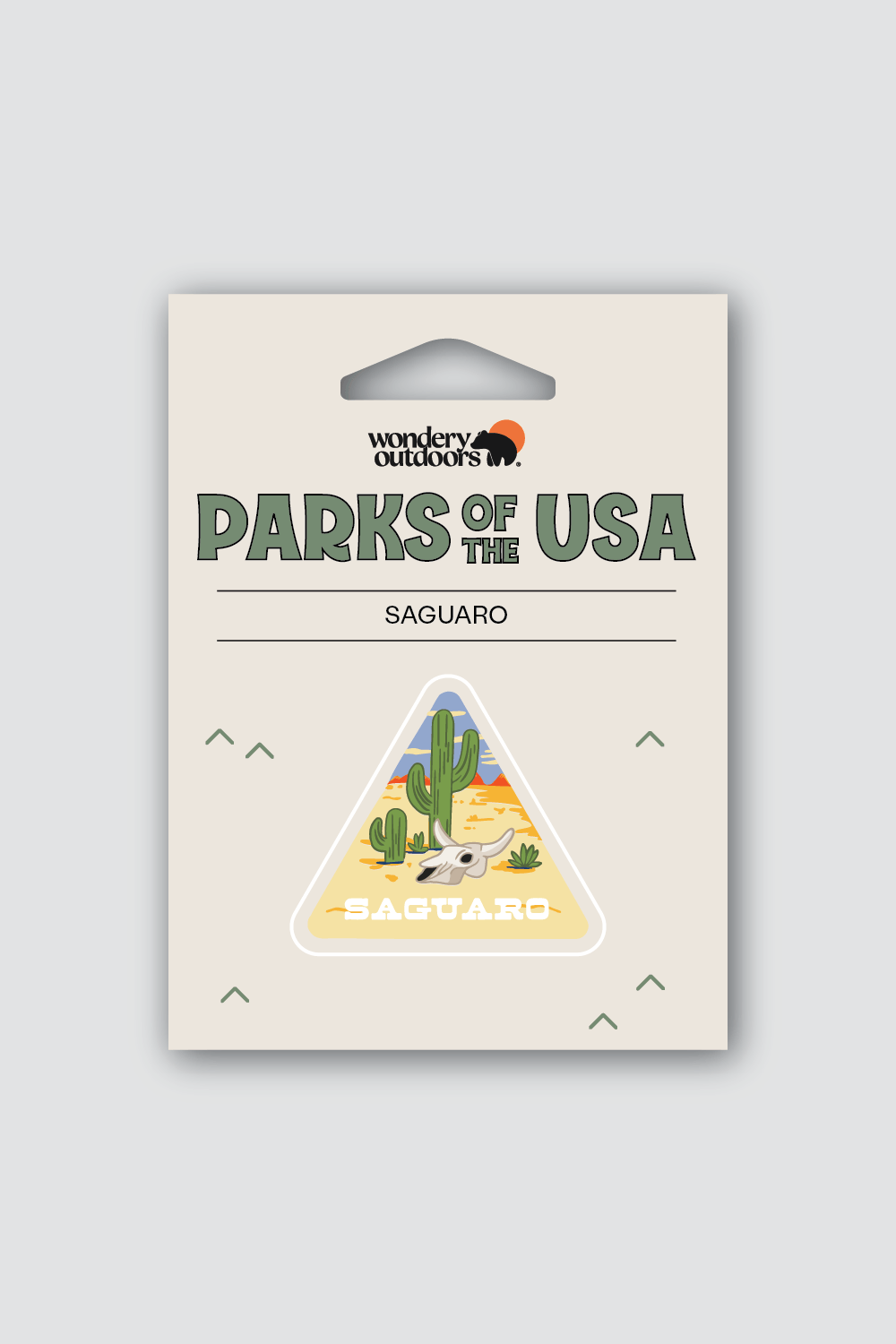 #national park_saguaro _USA National Parks souvenir sticker gift sets