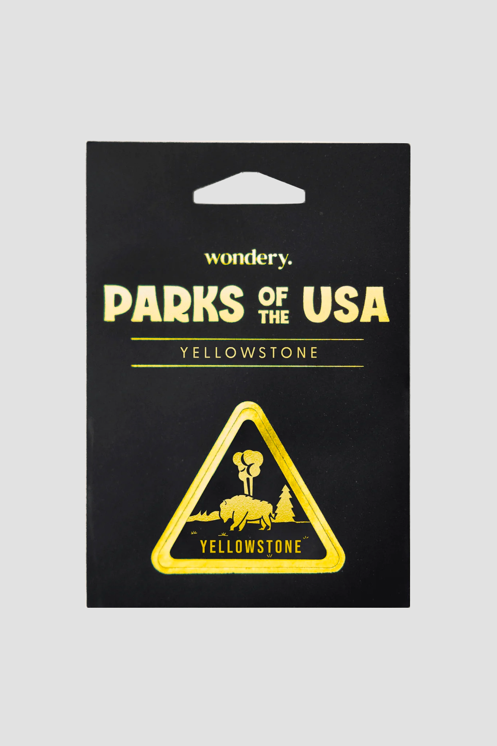 #national park_yellowstone _USA National Park souvenir stickers