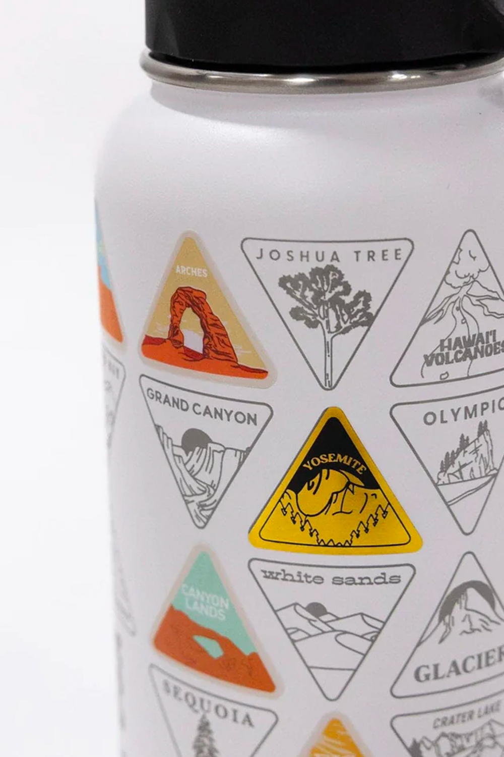 _USA National Parks collectible souvenir travel camping water bottle