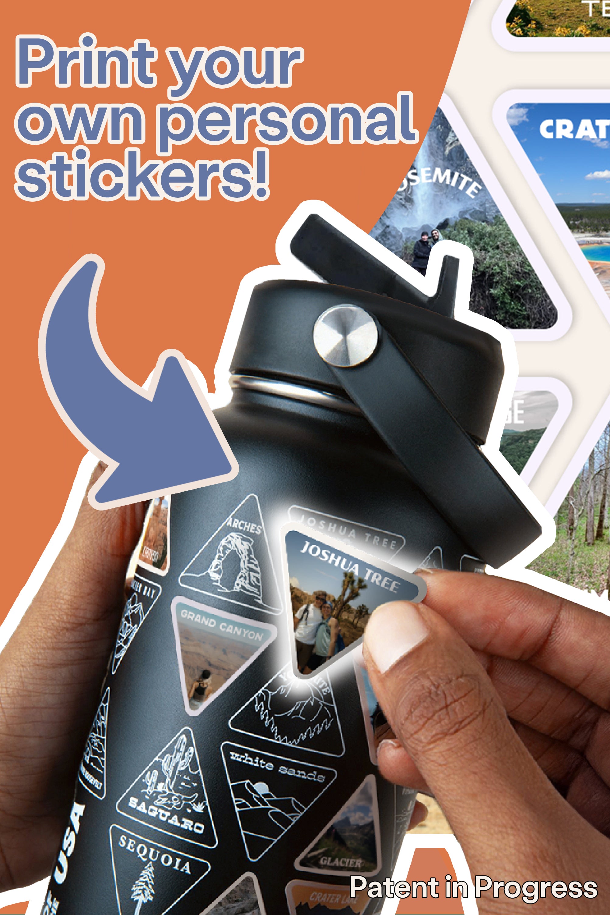 The Original Parks of the USA Bucket List Bottle