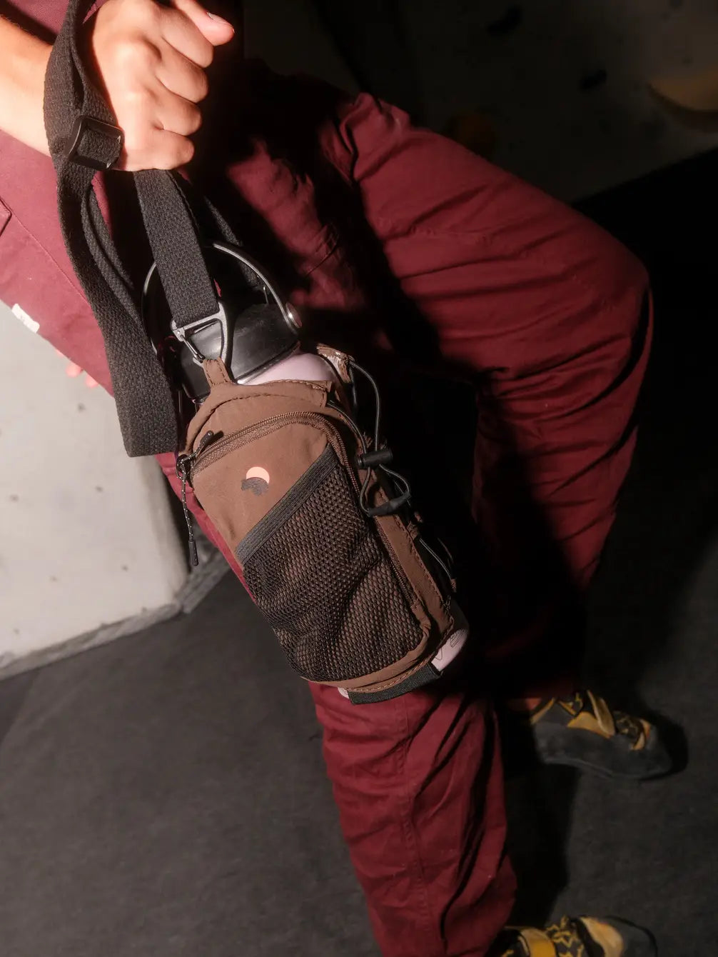 Scout Water Bottle Sling | Chocolate