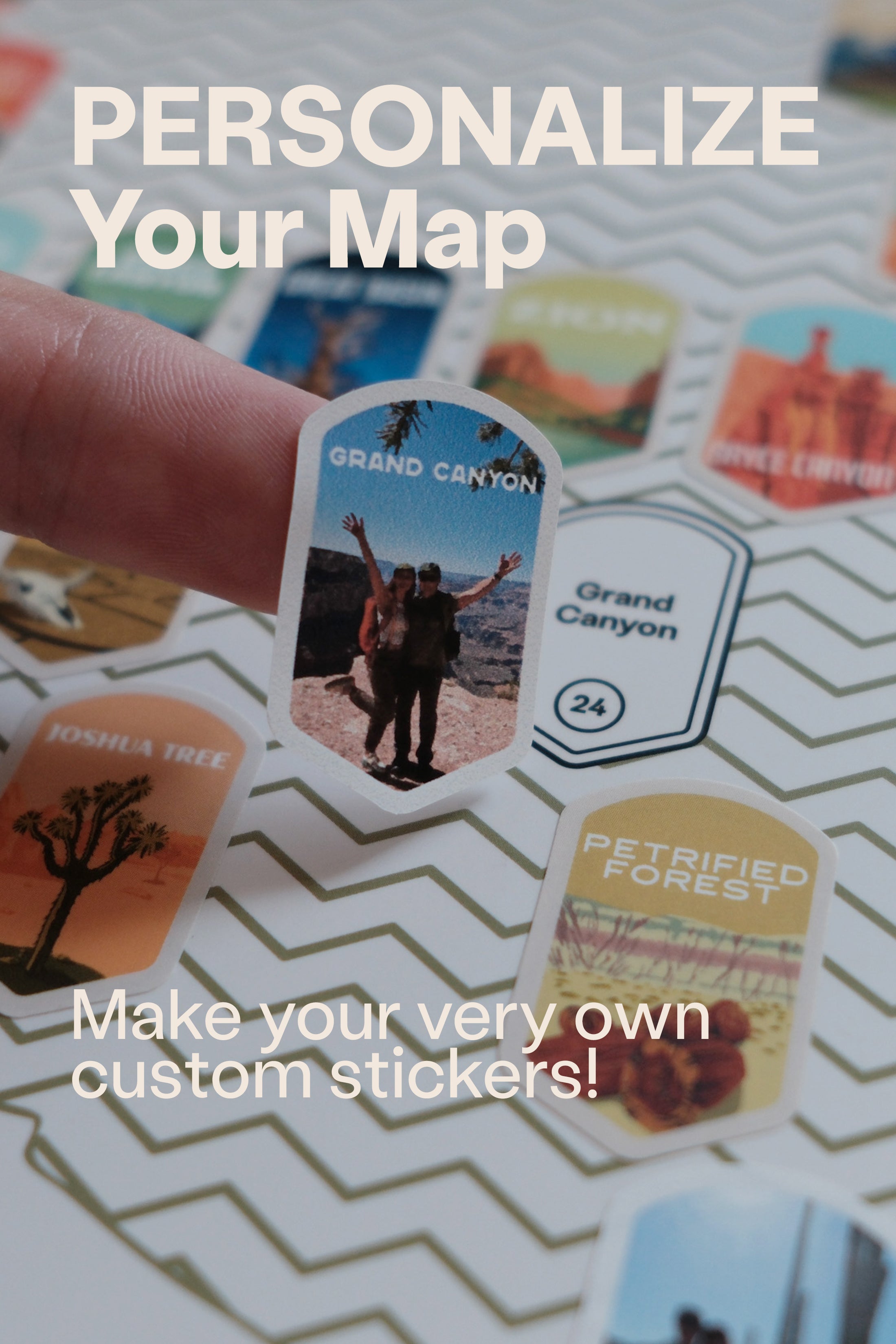 Parks of the USA Map