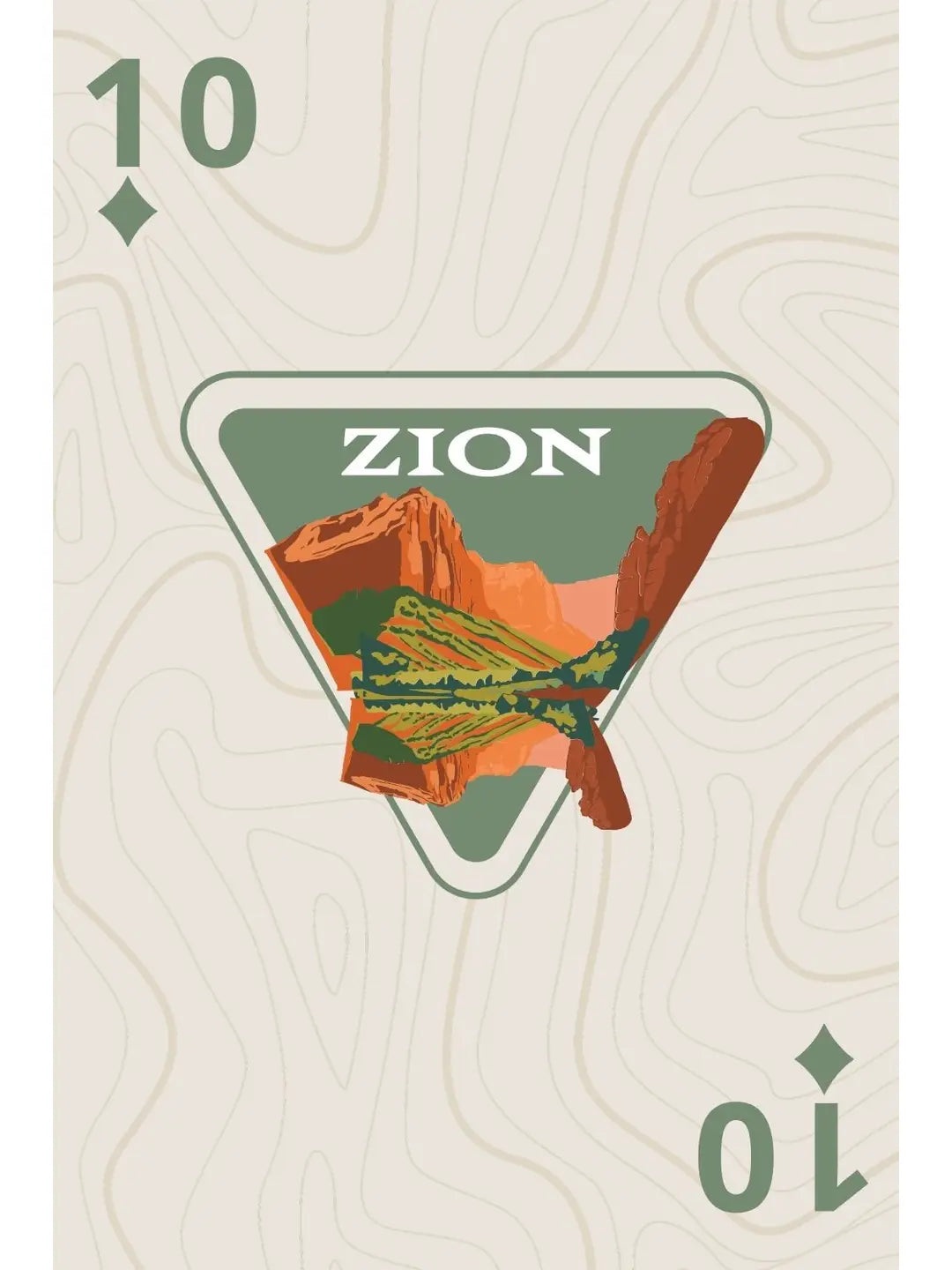 Parks of the USA Playing Cards