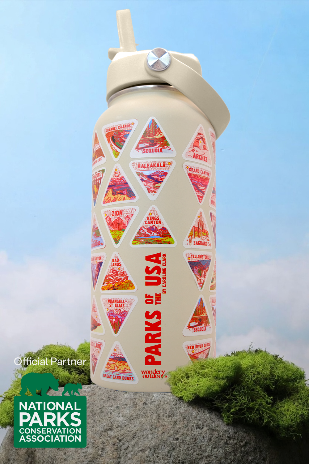 The Original Parks of the USA Bucket List Bottle