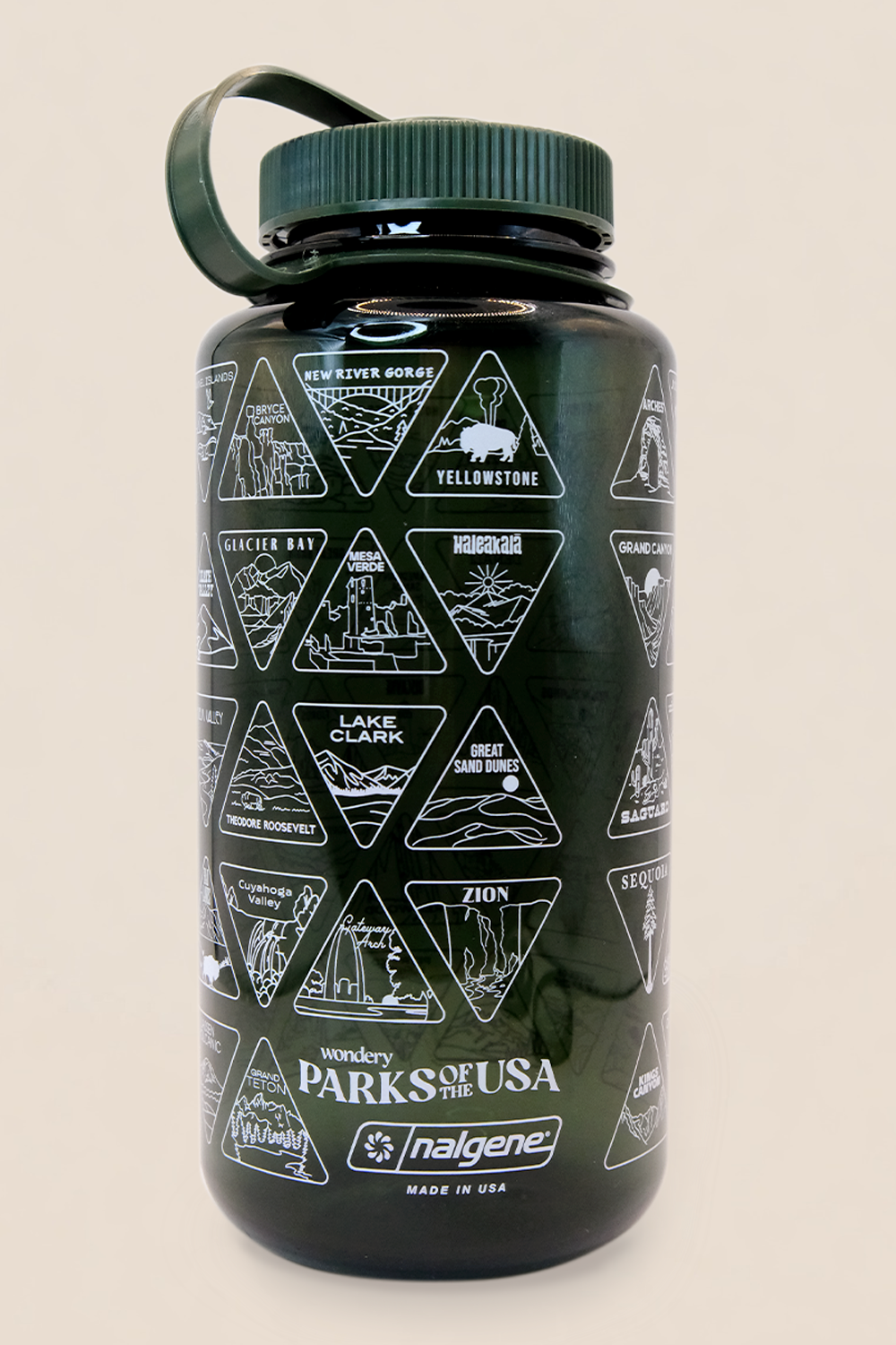 The Original Parks of the USA x Nalgene Bucket List Bottle