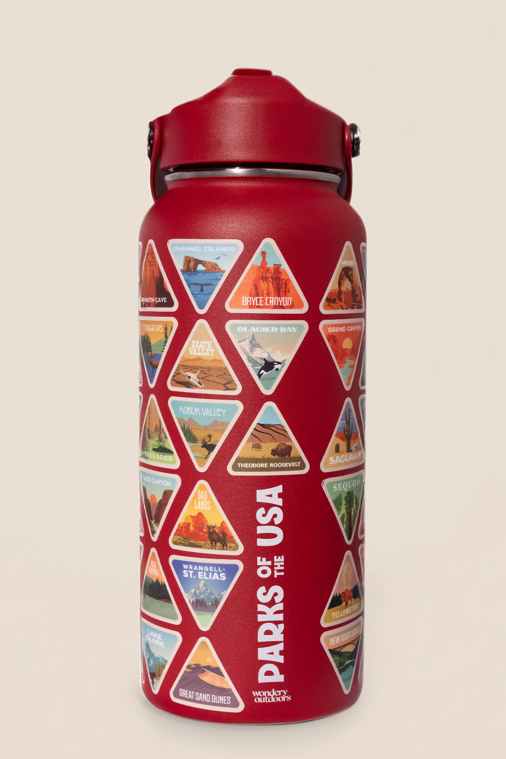 The Original Parks of the USA Bucket List Bottle | Canyon Clay