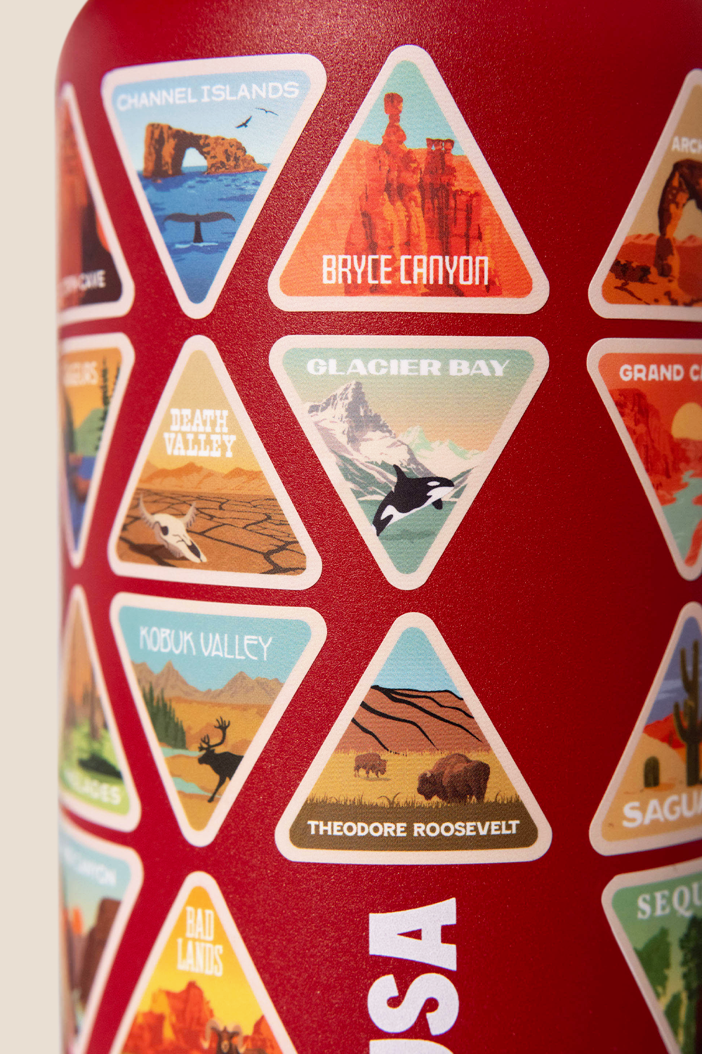 The Original Parks of the USA Bucket List Bottle | Canyon Clay