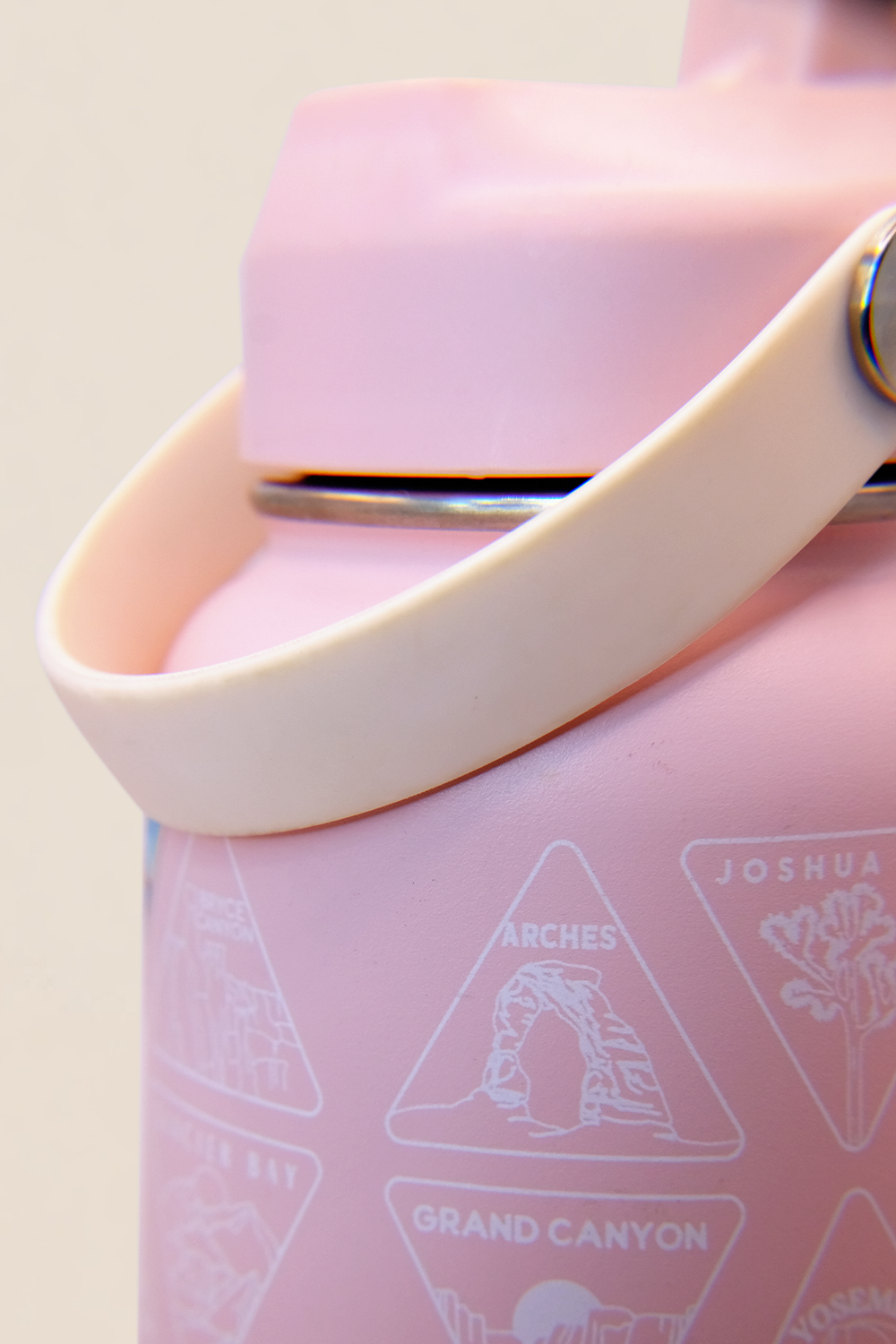 The Original Parks of the USA Bucket List Bottle™ | Dusty Pink