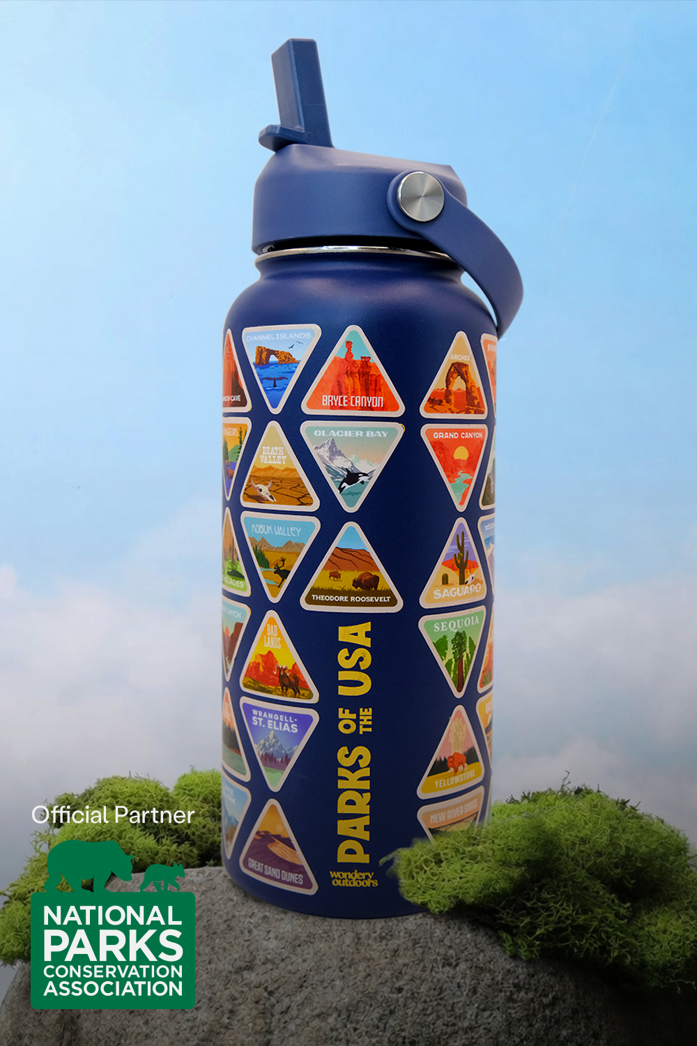 The Original Parks of the USA Bucket List Bottle | Ocean