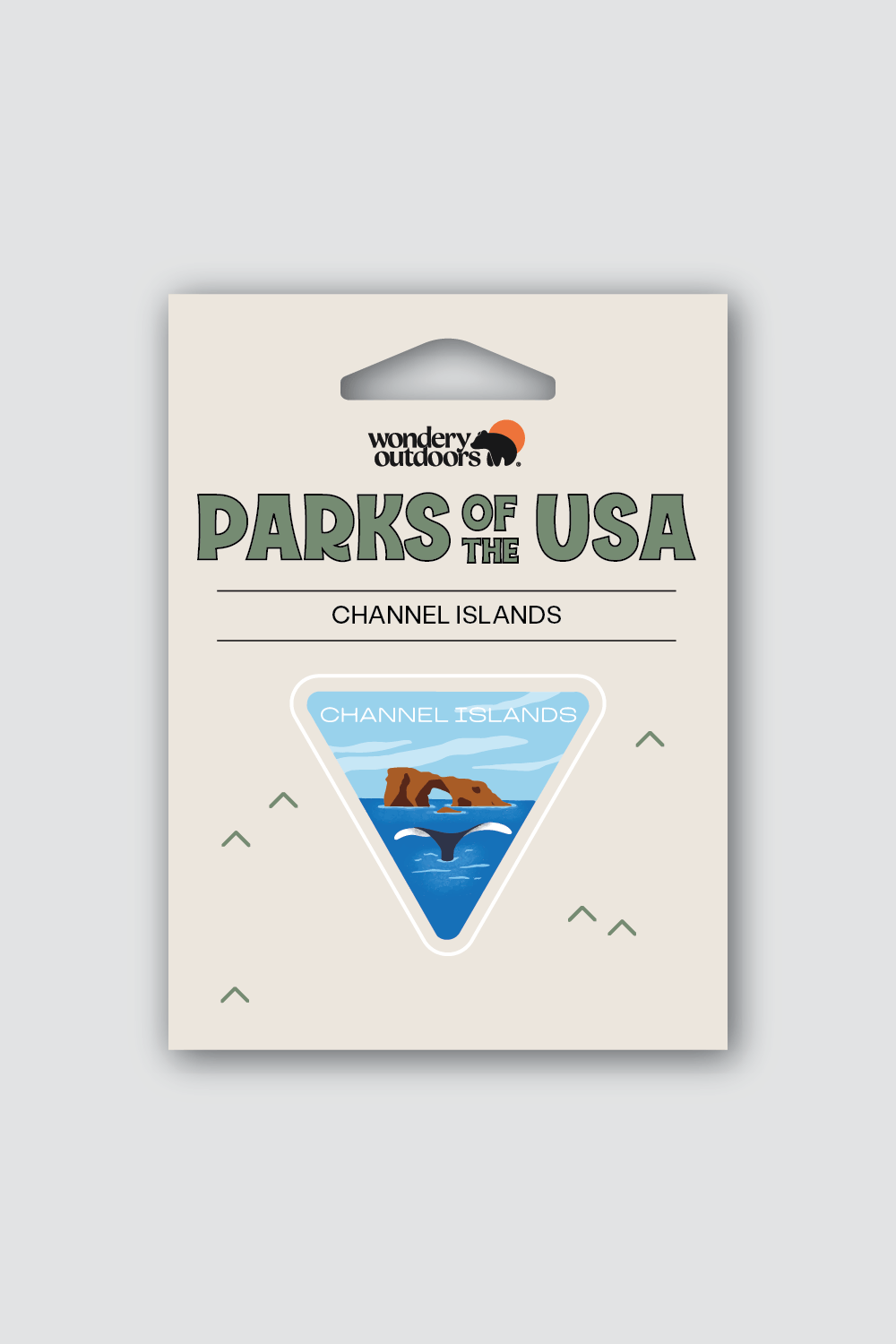 #national park_channel islands _USA National Parks souvenir sticker gift sets