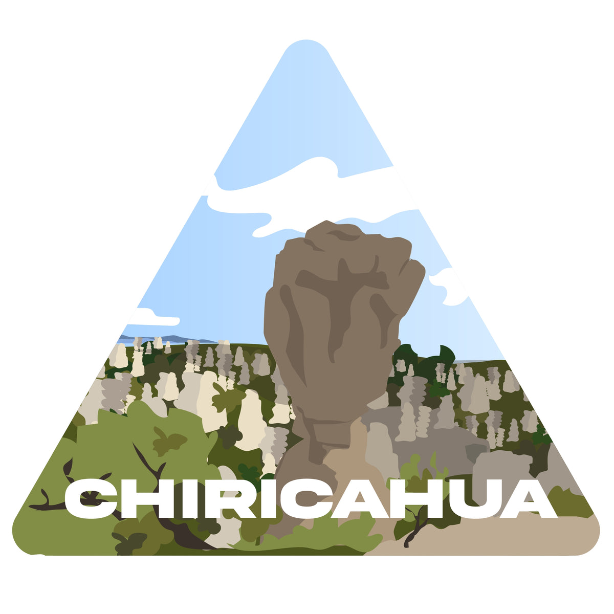 Chiricahua Individual Sticker