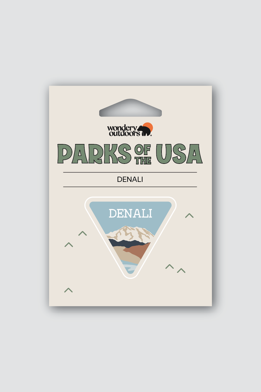 #national park_denali _USA National Parks souvenir sticker gift sets