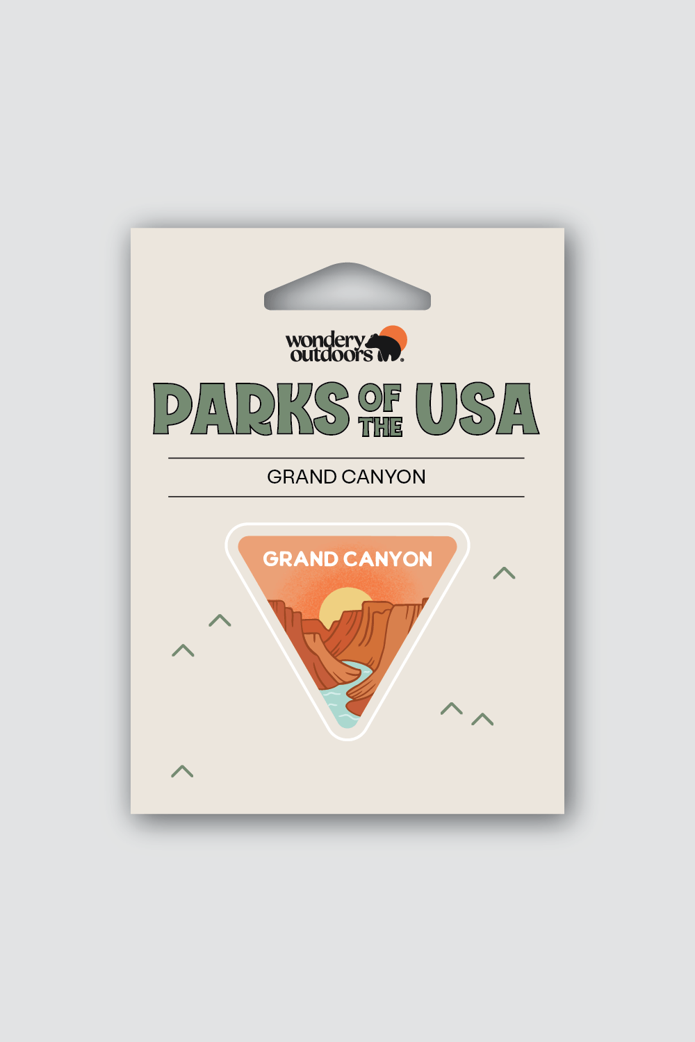 #national park_grand canyon _USA National Parks souvenir sticker gift sets