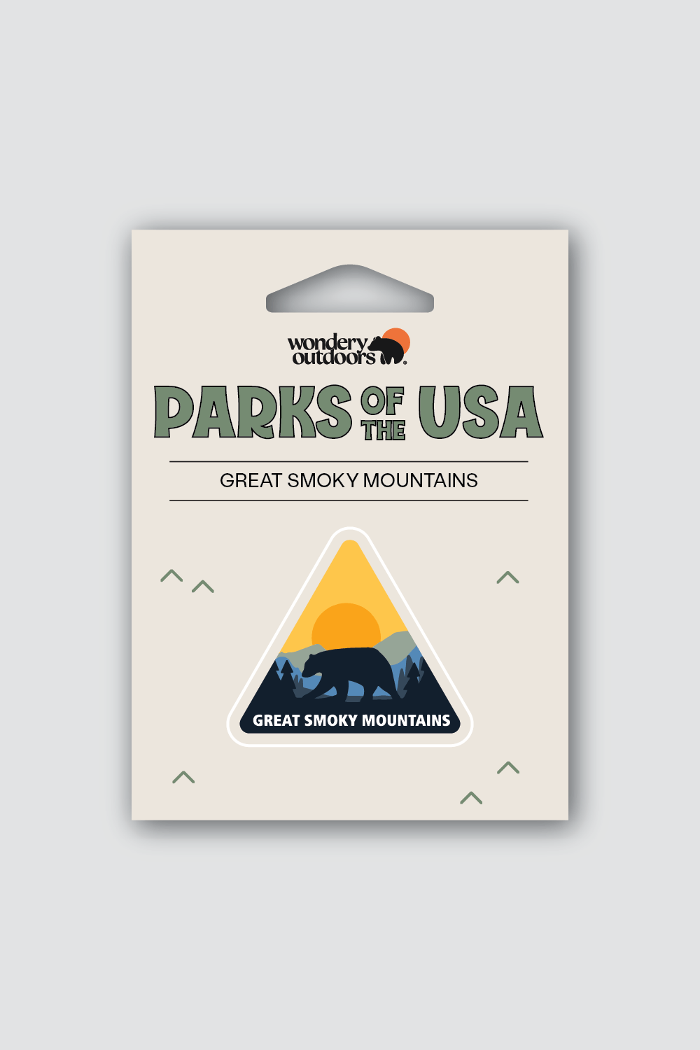 #national park_great smoky mountains _USA National Parks souvenir sticker gift sets