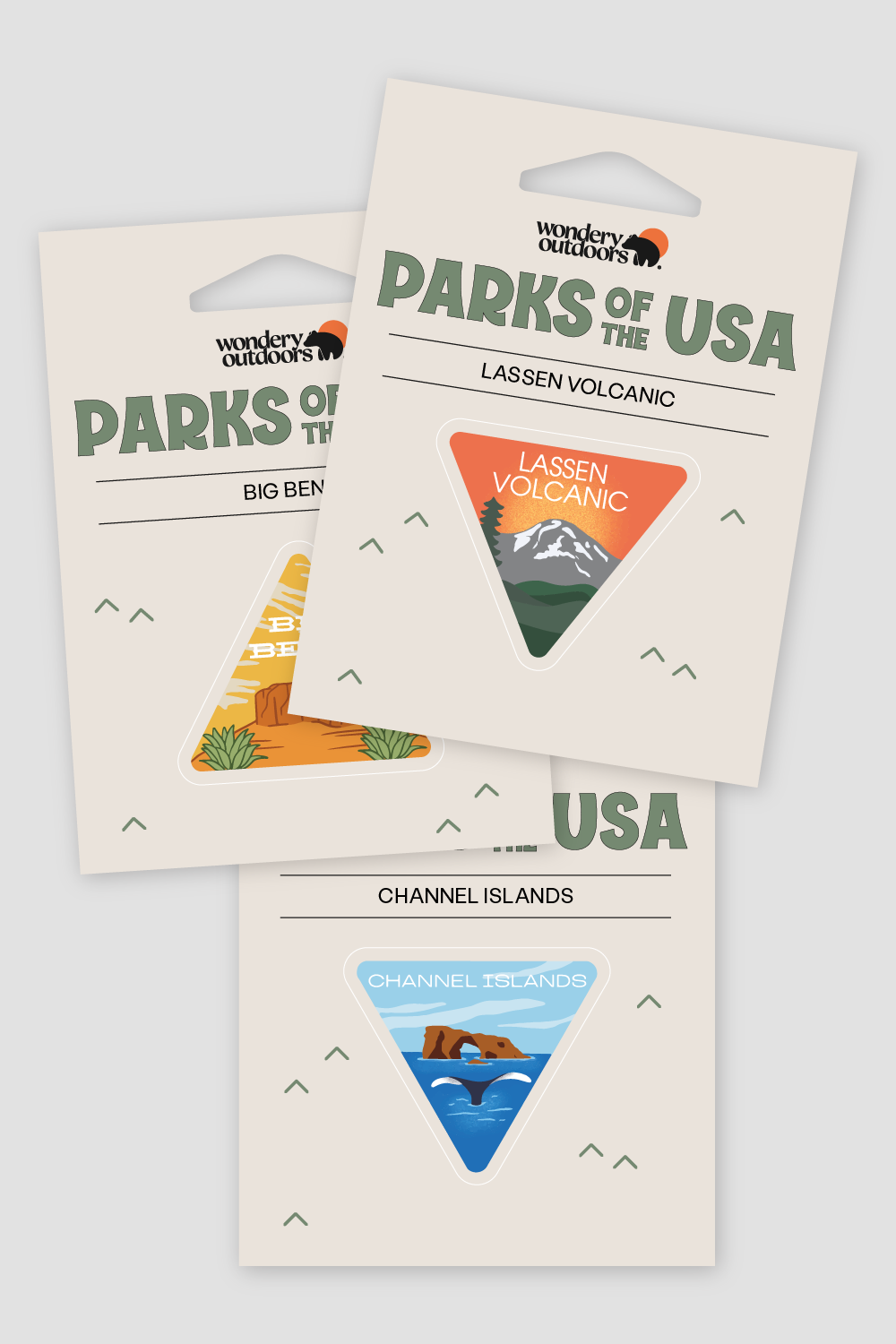 #national park_none _USA National Parks souvenir sticker gift sets
