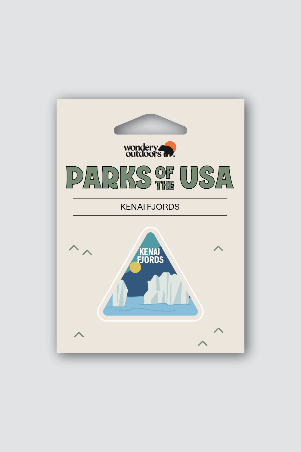 #national park_kenai fjords _USA National Parks souvenir sticker gift sets