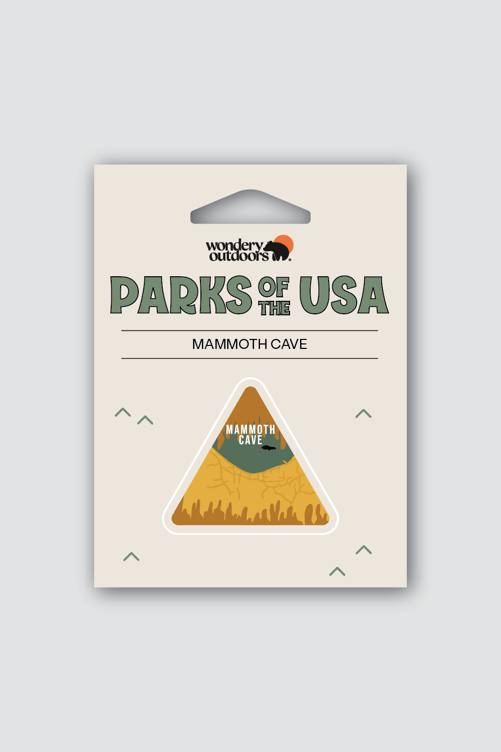 #national park_mammoth cave _USA National Parks souvenir sticker gift sets