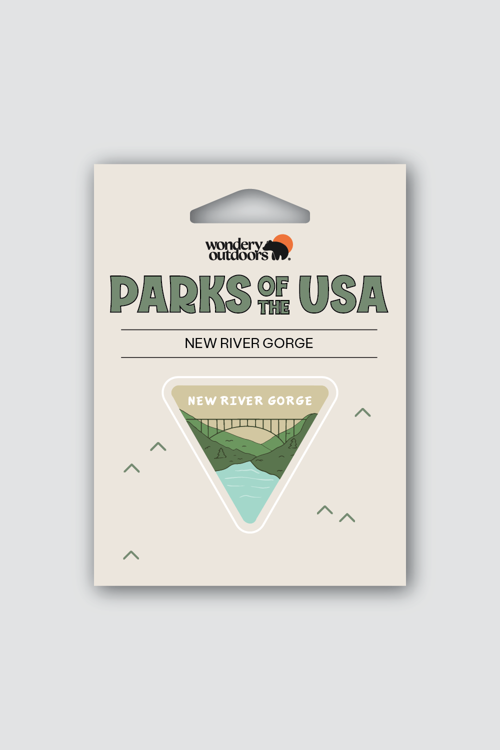 #national park_new river gorge _USA National Parks souvenir sticker gift sets