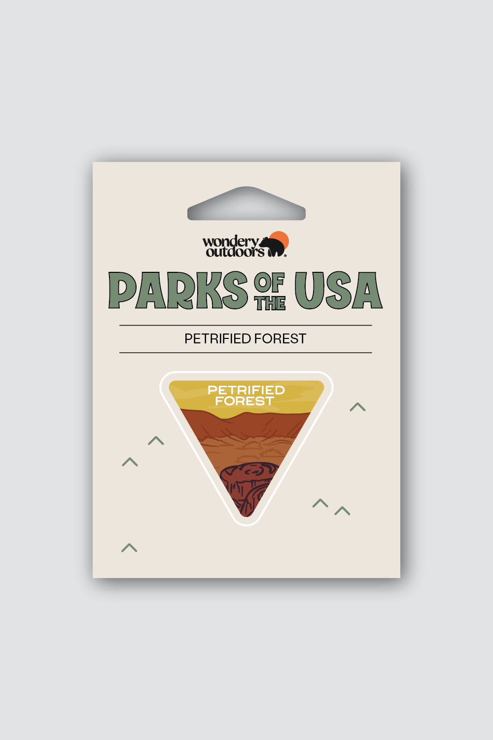 #national park_petrified forest _USA National Parks souvenir sticker gift sets