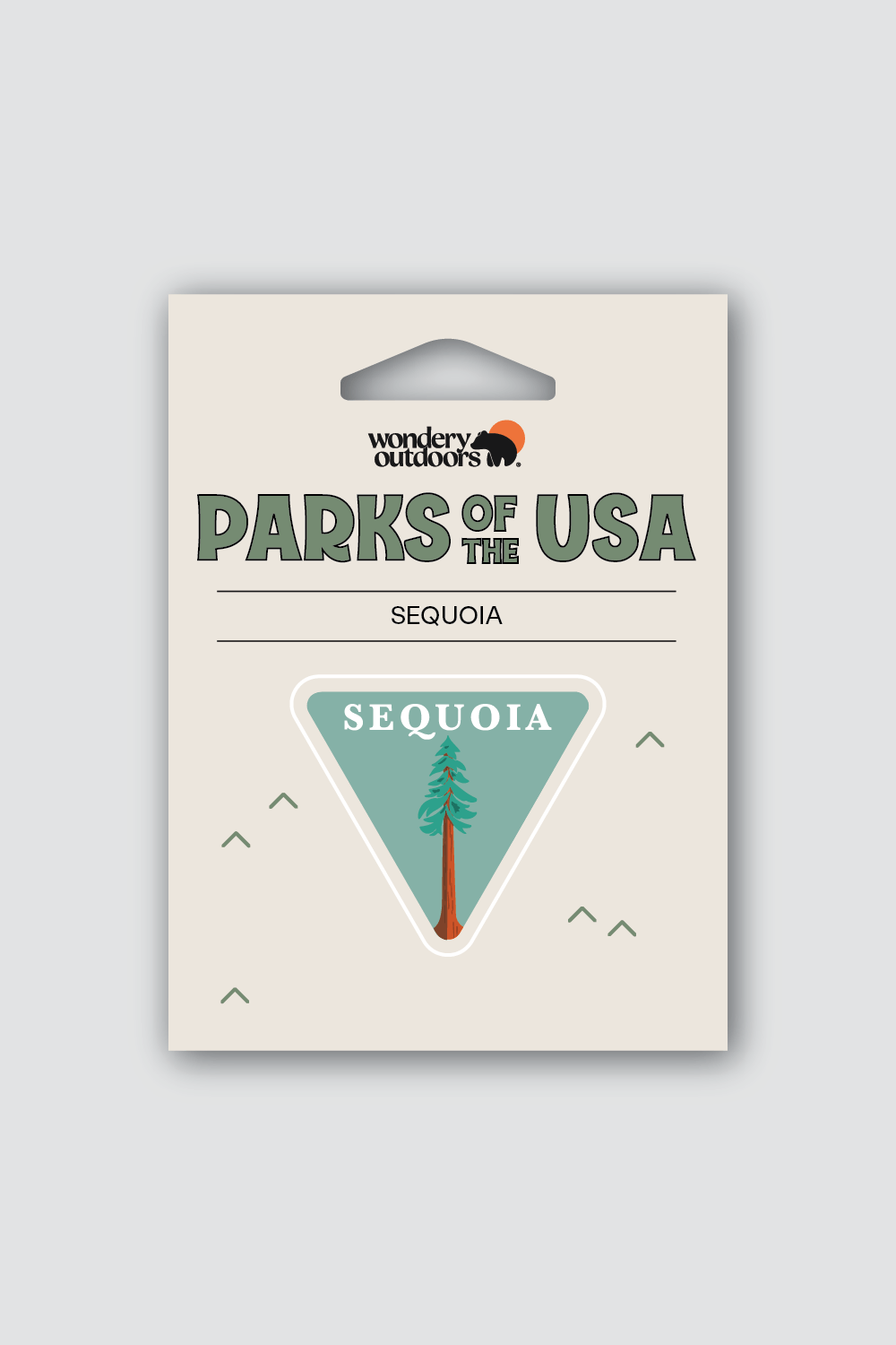 #national park_sequoia _USA National Parks souvenir sticker gift sets