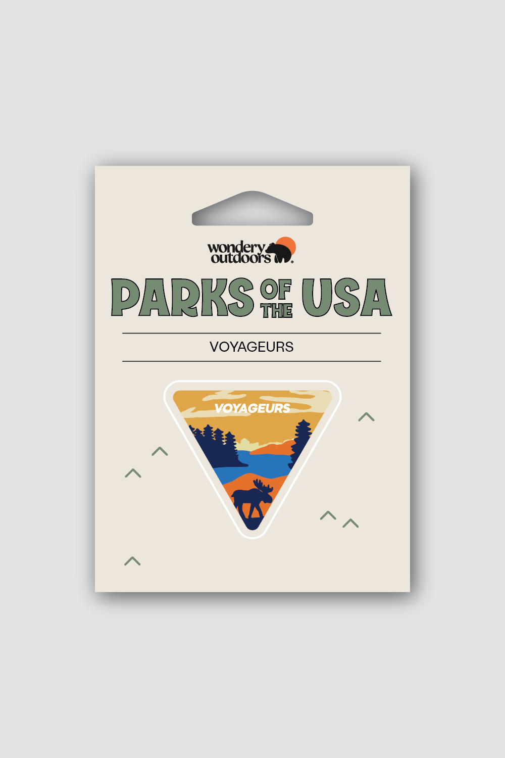 #national park_voyageurs _USA National Parks souvenir sticker gift sets