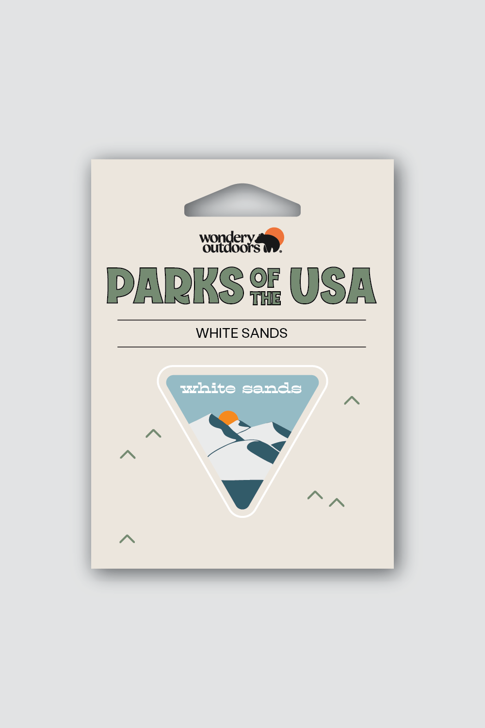 #national park_white sands _USA National Parks souvenir sticker gift sets