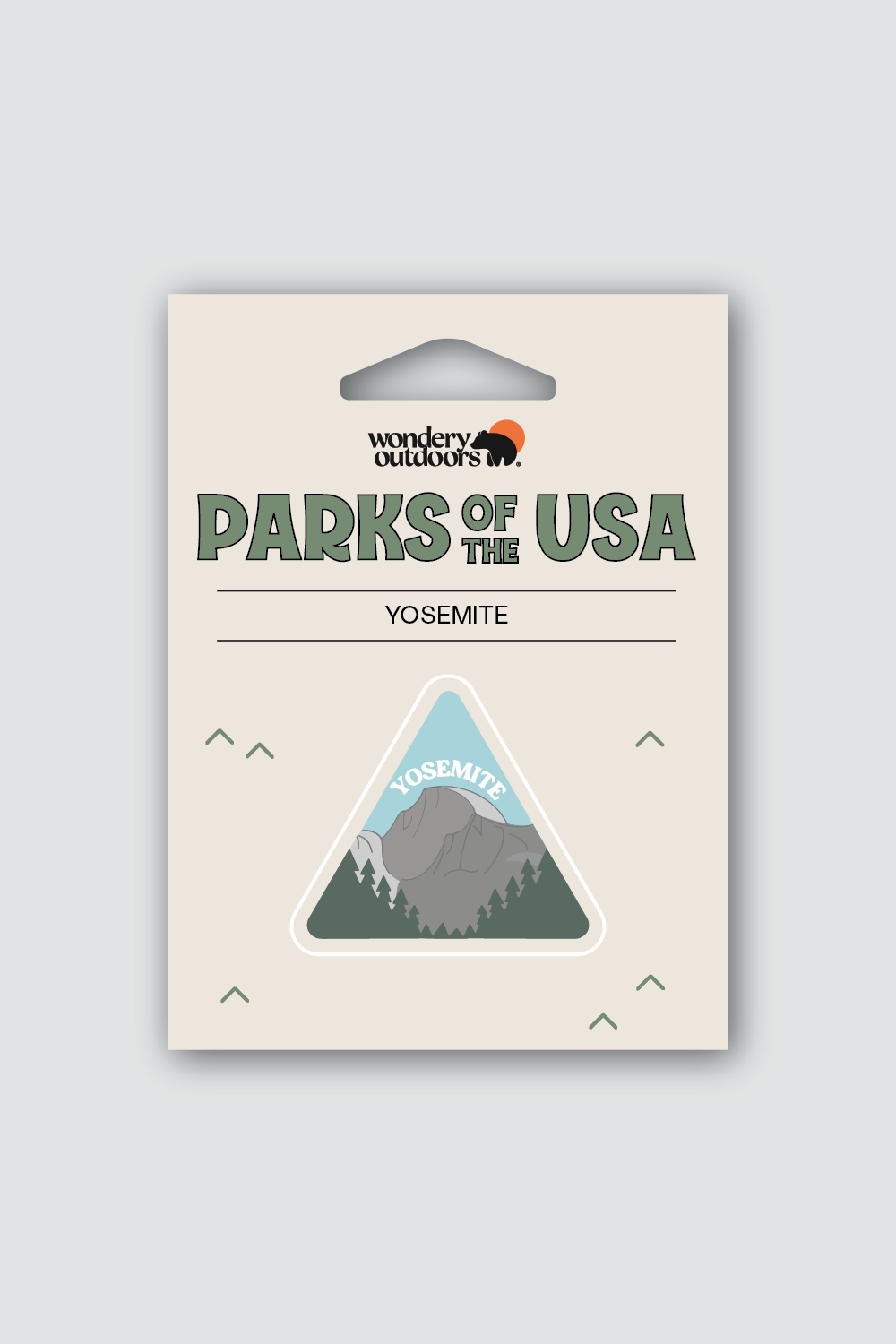 #national park_yosemite _USA National Parks souvenir sticker gift sets