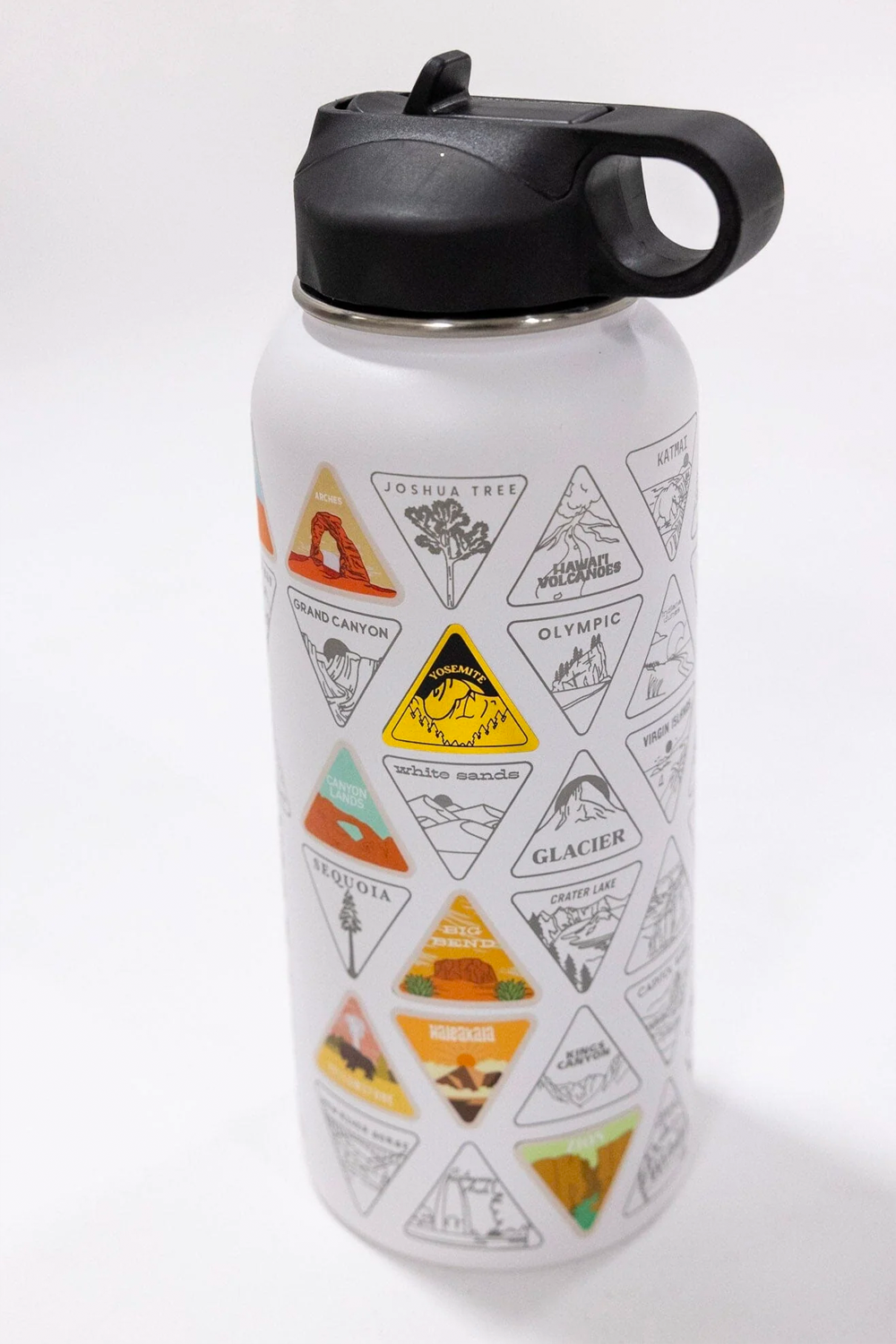 #national park_none _USA National Parks collectible souvenir travel camping water bottle