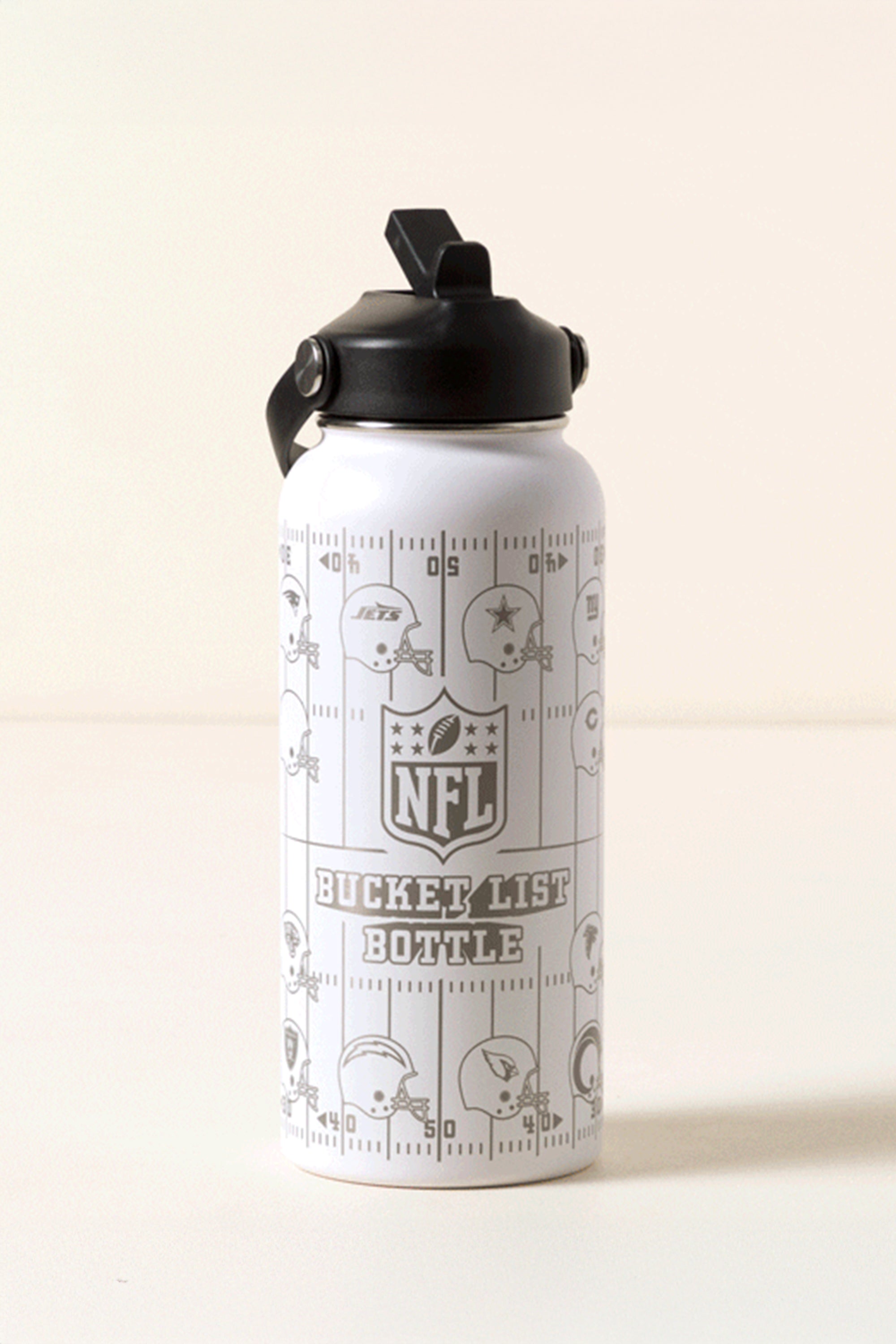 NFL Bucket List Water Bottle