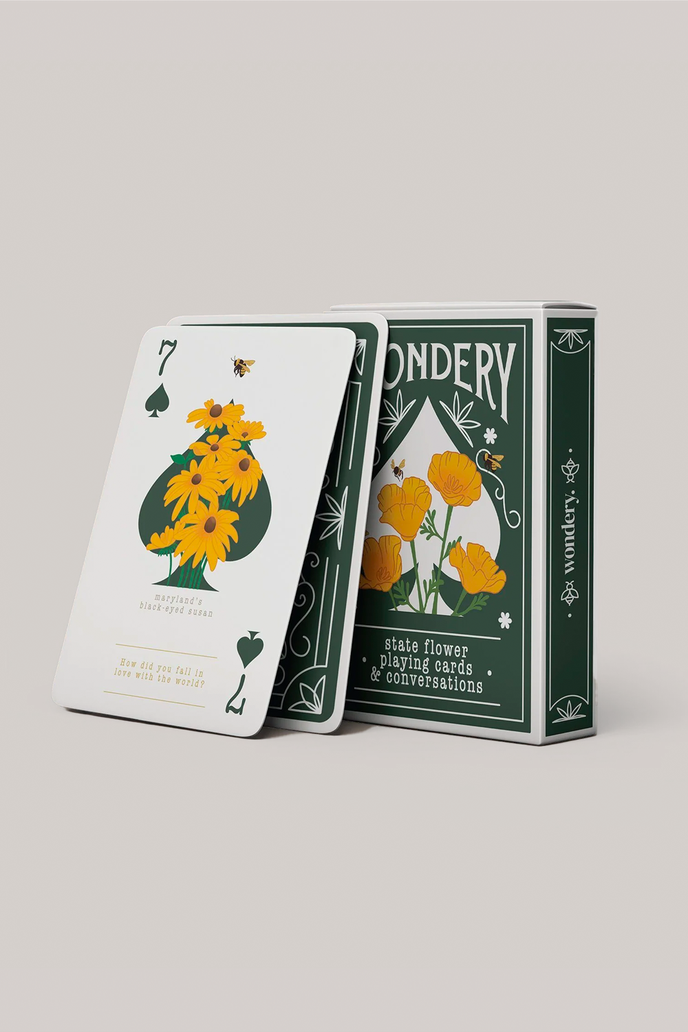 camping gaming themed family playing cards